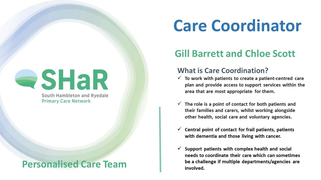 Care co-ordinators and their role