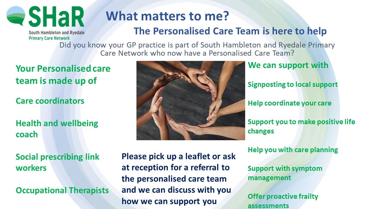 Personalised Care Team Explained
