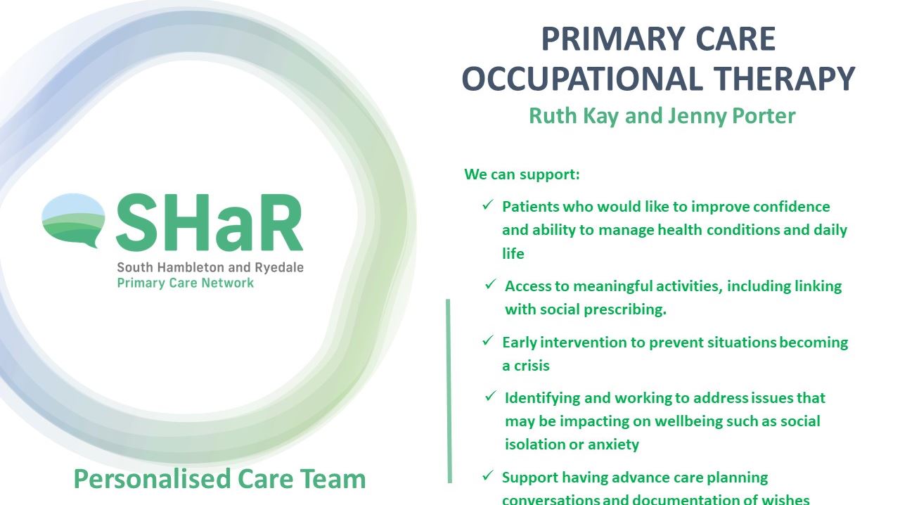 Occupational therapy team